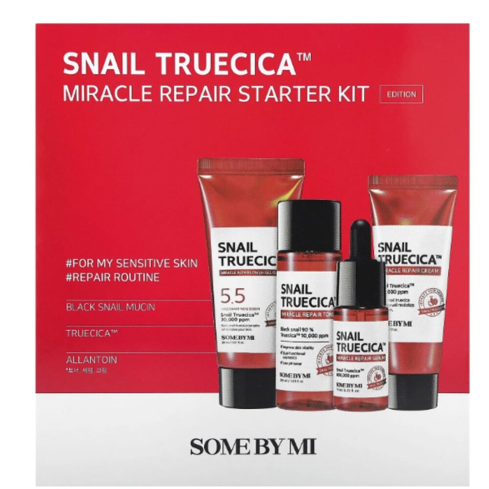 Snail Truecica Miracle Repair Starter Kit 4 items SOME BY MI 7/26 New